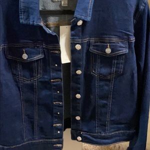 Calvin Klein Swarovski crystals jacket